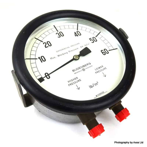 Pressure Gauge 1/11/P18 Budenberg 0-60lb in2 6inch dial D4050703,111P18 *New*