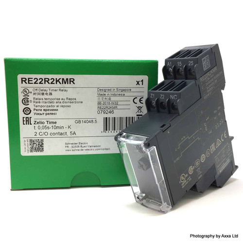 Off Delay Timer Relay RE22R2KMR Schneider 079246