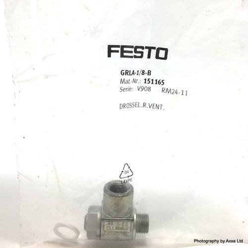 Flow Control Valve 151165 Festo GRLA-1/8-B