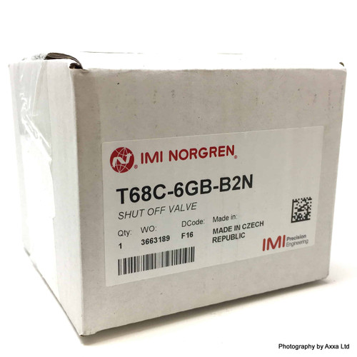 Shut-off Valve T68C-6GB-B2N Norgren T68C6GBB2N