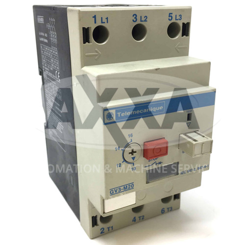 Motor Circuit Breaker GV3-M20 Telemecanique 10-16A *New*