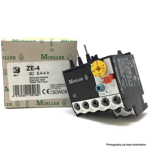 Overload Relay ZE-4 Moeller 2.4-4A ZE4