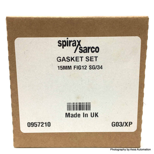 Gasket Set 0957210 Spirax Sarco 15mm FIG12 SG/34