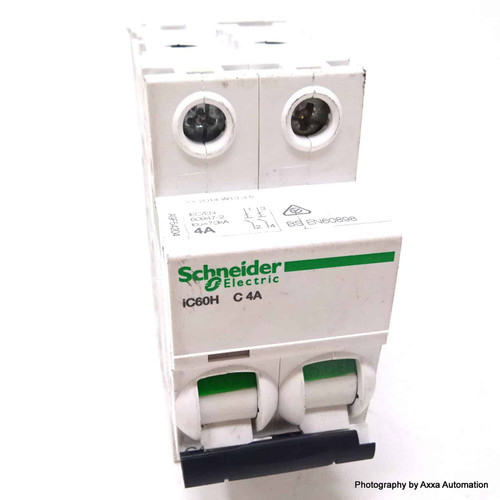 Circuit Breaker A9F54204 Schneider 2P 4A C-curve iC60H-C-4A-2 *New*