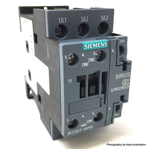 Contactor 3RT2027-1AP00 Siemens 230VAC