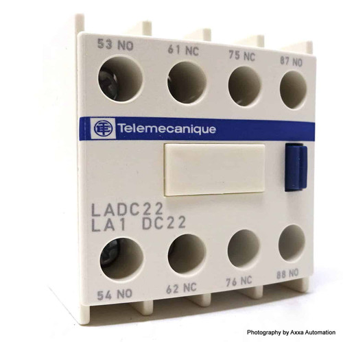 Auxilary Contact Block LADC22 Telemecanique Schneider Square D 2NO/2NC 038447