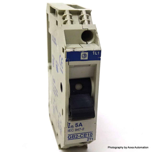 Thermal Magnetic Circuit Breaker GB2-CB10 Telemecanique 1P B-Curve 5A *New*