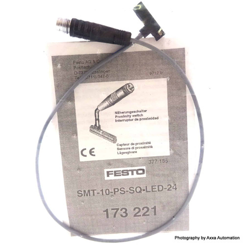 Proximity Switch 173221 Festo SMT-10-PS-SQ-LED-24 SMT10PSSQLED24