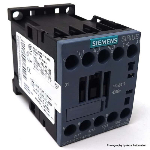 Contactor 3RT2017-1AP02 Siemens 230VAC 5.5kW 3RT20171AP02 *New*