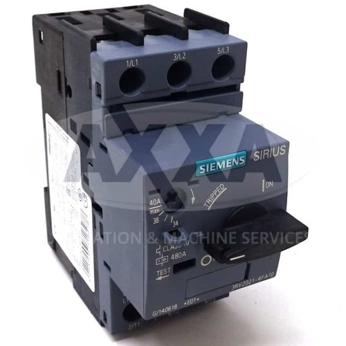 Circuit Breaker 3RV2021-4FA10 Siemens 40A 3RV20214FA10