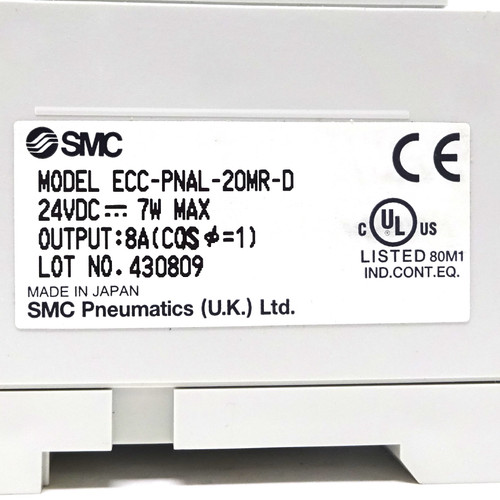 Programmable Controller ECCPNAL20MRD SMC Axxa Motors & Motor Control