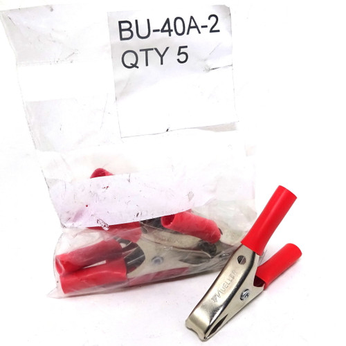 Electrical Crocodile Clip BU-40A-2 Mueller *pack of 50*