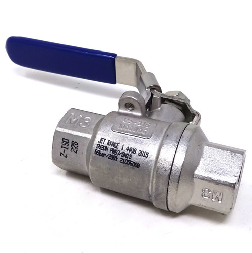 Ball Valve SV20N JET 1000W0G 1.4408 PN63/DN15