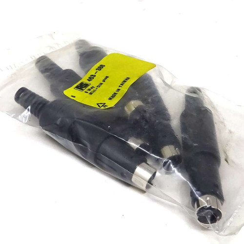 6P Mini-DIN Plug 463-388 RS 1A *Pack of 5*