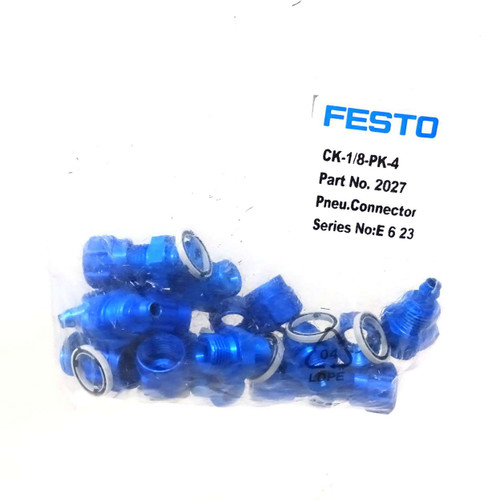 Pneumatic Connector CK-1/8-PK-4 SMC G1/8 2027 E623 *Pack of 10*
