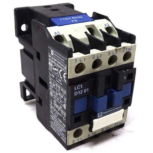 Contactor LC1D1201F5 Telemecanique 110VAC 5.5kW 1NC *New*