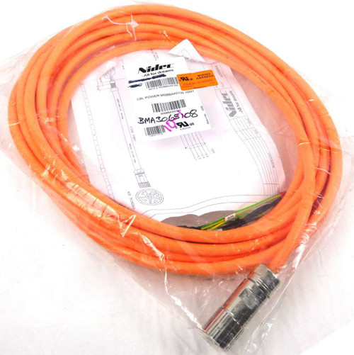 Servo Power Cable MSBBAA0100 Nidec 10m