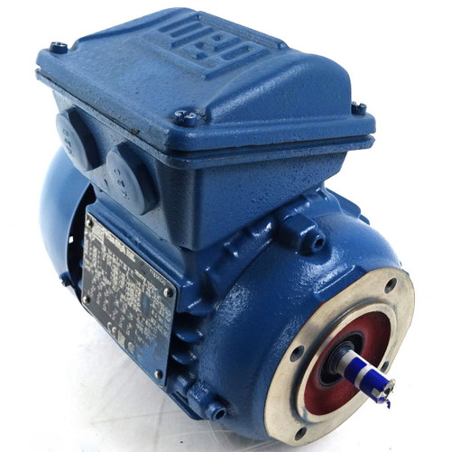 3Ph AC Motor 11759487 WEG 63-04 0.18kW 4-Pole B14 Face Mount