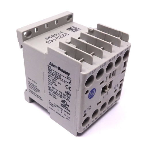 Contactor 100-K12D01 Allen-Bradley 5.5kW 110VAC 1NC