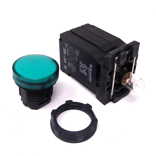 Pilot Light XB5AV43 Schneider Green 090393