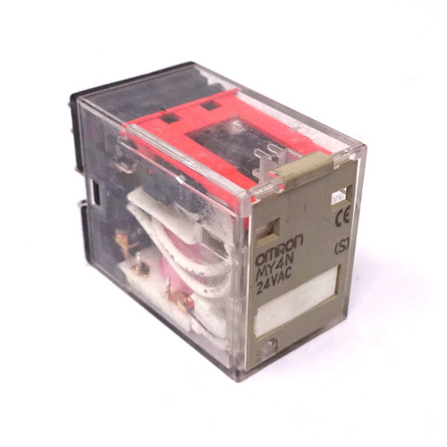 Plug-In Relay MY4N-24VAC Omron 24VAC *New*