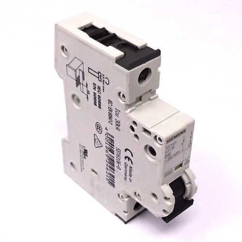 1P Circuit Breaker 5SY6106-8 Siemens 6A D-Curve *New*