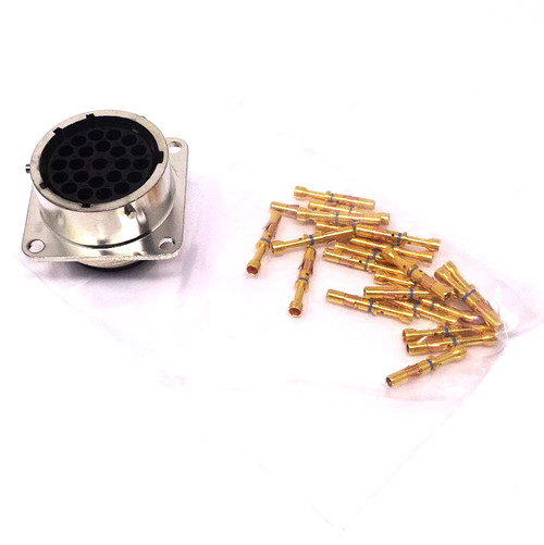 Flange Connector 074384 Euchner 23-Pin *New*