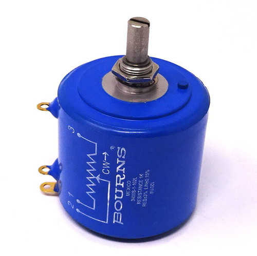 Rotary Precision Potentiometer 3400S-1-102L Bourns 1000Ohm 5W *New*