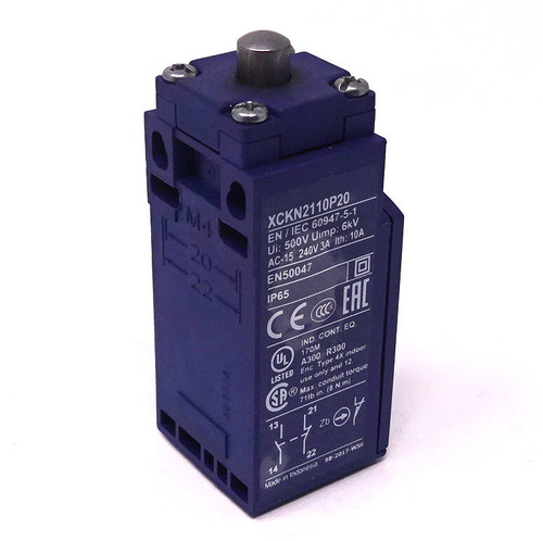 Snap Action Limit Switch XCKN2110P20 Telemecanique 240V 3A