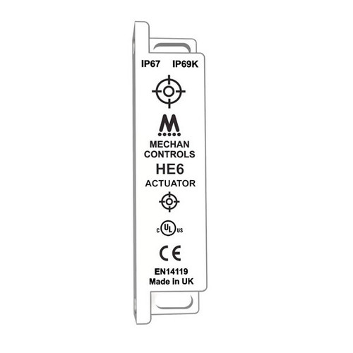 Mechan Controls - HE6-SS-ACT, Actuator Only for Coded Magnetic Safety Switch, Stainless Steel 316