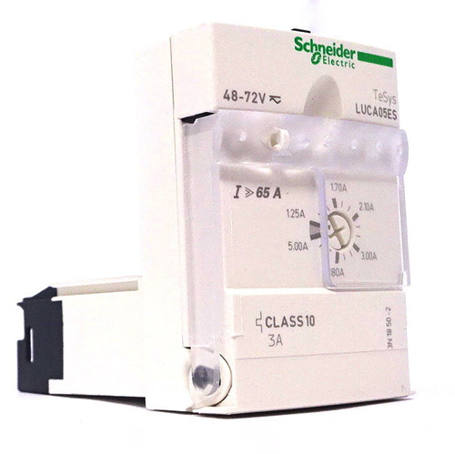 Control Unit LUCA05ES Schneider 1.25-5A 48-72VAC