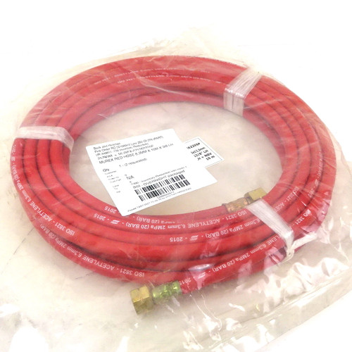Fitted Hose 071262205P Murex G3/8" LH 10m