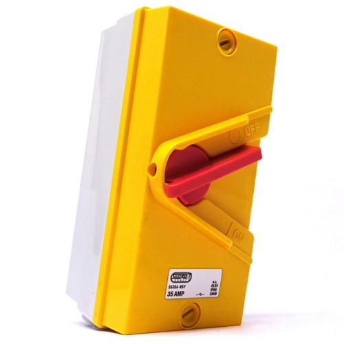 4P Isolator Switch SS35A-RSY Selectric Seal 415V 16kW 35A
