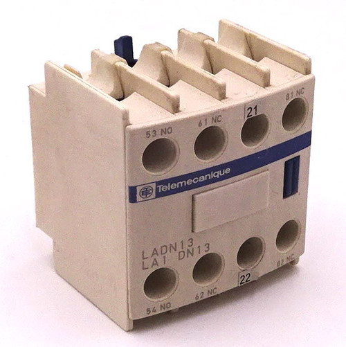 Auxiliary Contact Block LADN13-TELE Telemecanique 1NO 3NC 10A 690V *Used*