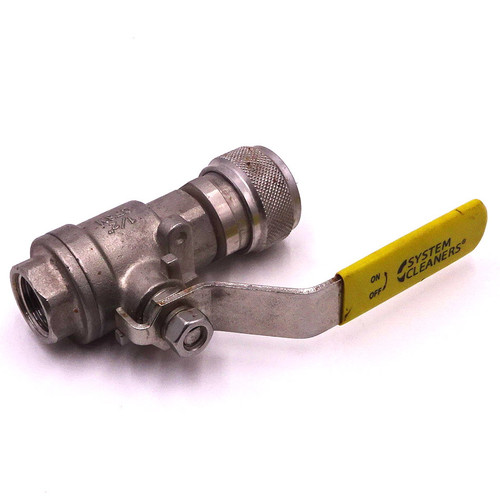 Ball Valve 1000WOG System Cleaners 1/2" *Used*