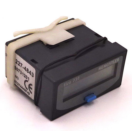 Counter 8 Digit 0731201 Hengstler 12-24VDC 5mA *Used*