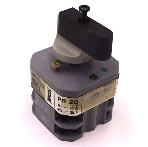 Cam Switch PR-20 Baco 20A 600VAC *New*