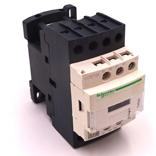 Contactor LC1DT25U7 Schneider 5.5kW 240VAC