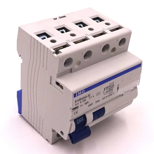 RCD B10R4040-30 IMO 10kA 30mA 1P+N 40A 400VAC *New*