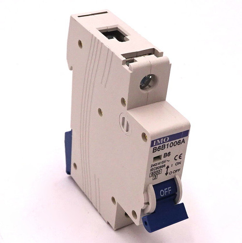 MCB B6B1006A IMO 6kA B Curve 1P 6A