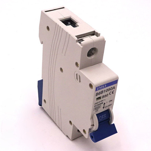 MCB B6B1050A IMO 6kA B Curve 1P 50A