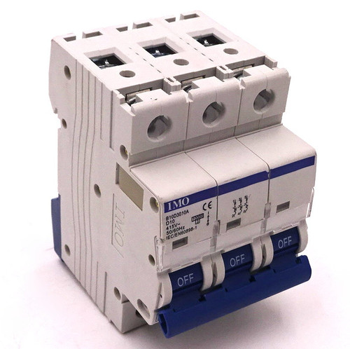 MCB B10D3010A IMO 3Pole D Curve 10A *New*