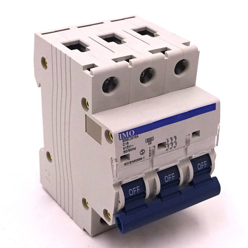 MCB BR6C3016A IMO 3Pole C Curve 16A