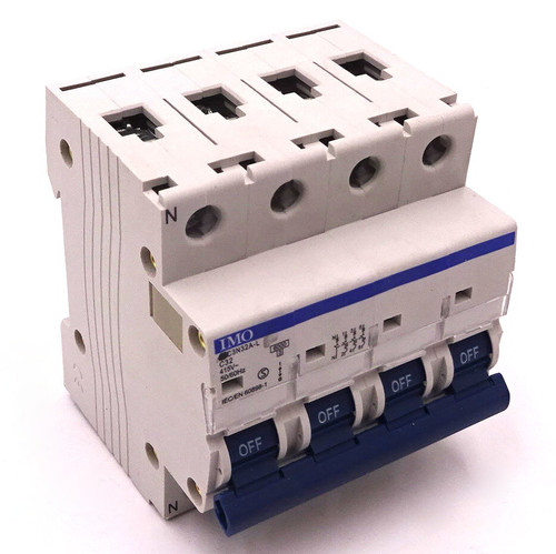 Circuit Breaker BR6C3N32A-L IMO 4Pole C Curve 32A