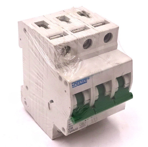 Circuit Breaker C6-TSM9-63 Sentai 3Pole C Curve 6A