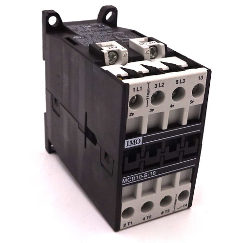 Contactor MCD10-S-10-24 IMO 24VDC 4kW 1NO *New*