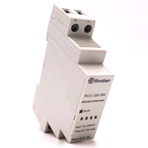 Power Supply 78.12.1.230.1200 Finder 12VDC 1.25A *New*