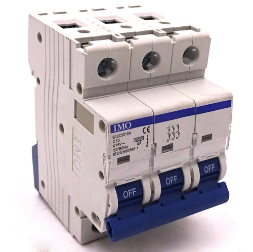 Circuit Breaker B10C3010A IMO 3Pole C Curve 10A *New*
