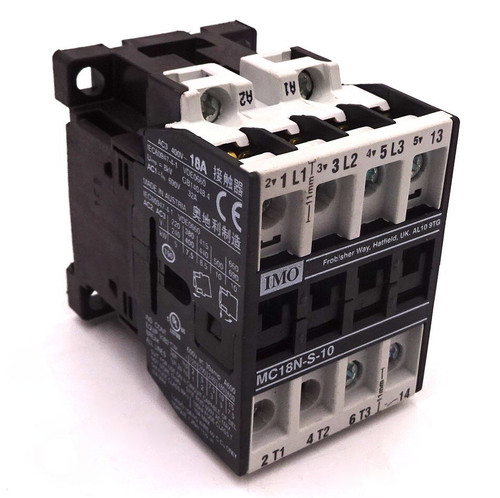 Contactor MC18N-S-10-230 IMO 7.5kW 230VAC 1NO *Used*