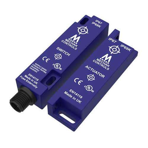 Mechan Controls - SSS-11-QD-05M, Quick Disconnect Safety Switch and Actuator, Plastic, S Series